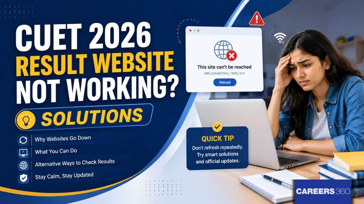 NTA CUET 2026 Result Official Website Not Working? Check Login Error Solutions Here